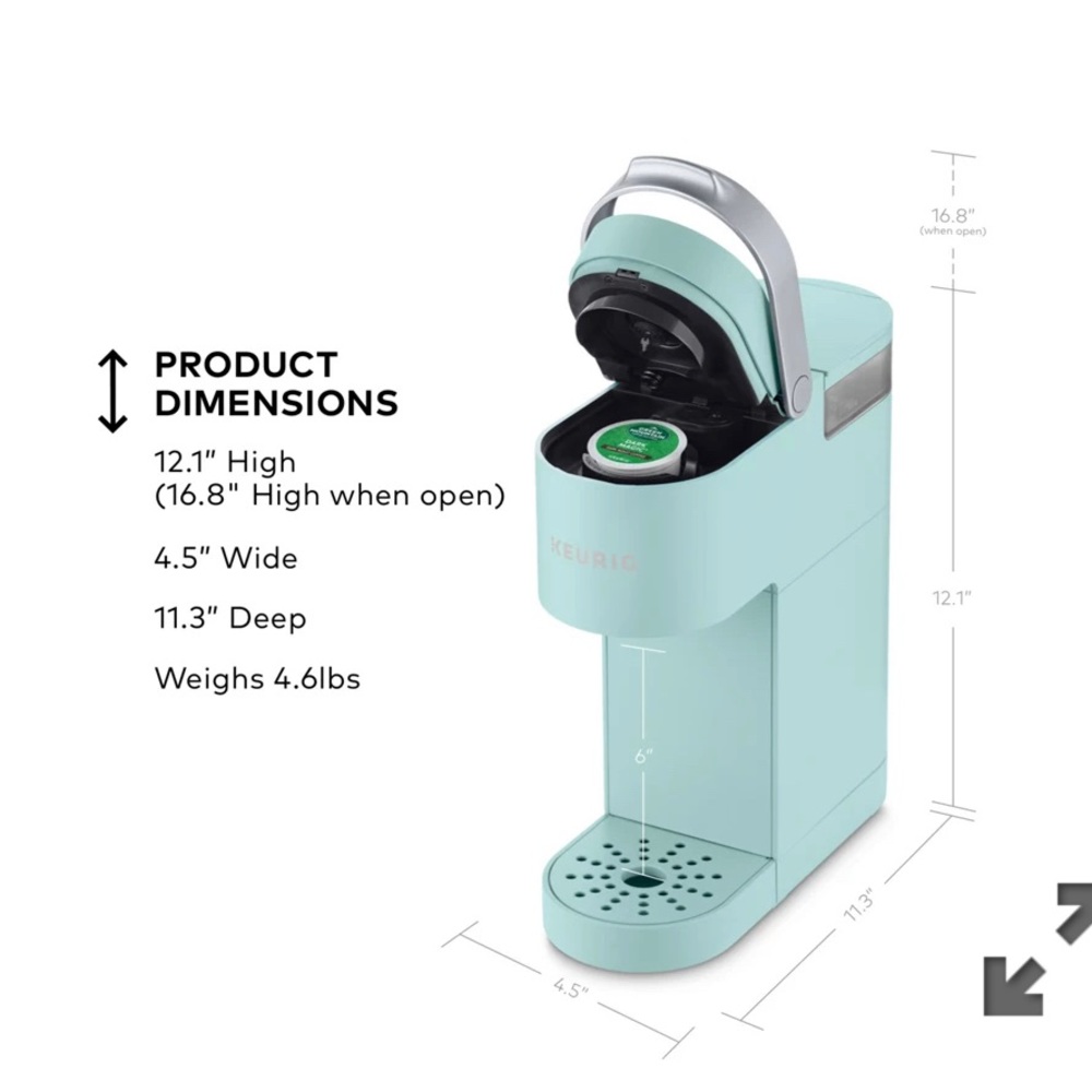 K-Mini single serve coffee maker